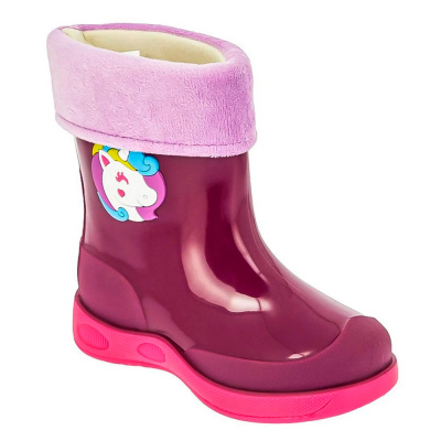 Сапоги резиновые для девочки Kenka EWU_40851_bordo 1